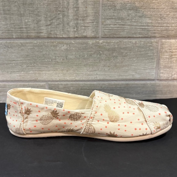 Tom’s Alpargata Rose Gold Pineapple Slip on Shoe Size‎ 7.5 - Picture 5 of 11